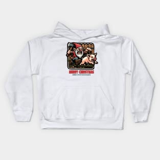 Hamming it up for the Ho-Ho-Holidays! Kids Hoodie
